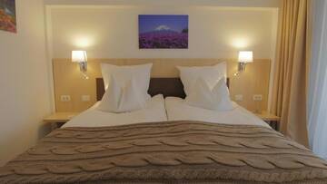 Фото номера Двухместный номер с 1 кроватью или 2 отдельными кроватями Отель Hotel Pestera Cota 1610 г. Синая 3