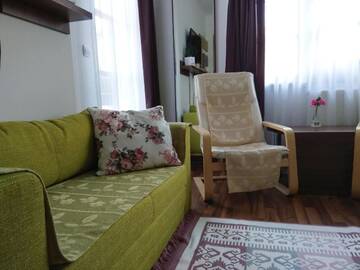 Фото номера Двухместный номер Делюкс с 1 кроватью и ванной Гостевой дом Casa Traian г. Синая 3