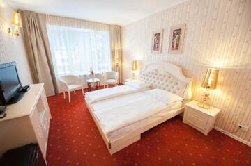 Фото номера Двухместный номер с 1 кроватью Отель Hotel Carpathia г. Синая 3