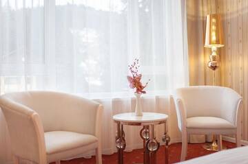 Фото номера Двухместный номер с 1 кроватью Отель Hotel Carpathia г. Синая 6