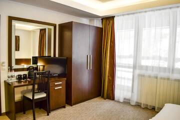 Фото номера Двухместный номер с 1 кроватью или 2 отдельными кроватями Отель Hotel Smart г. Синая 3