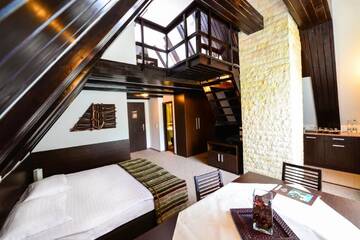 Фото номера Двухуровневый люкс с видом на горы Отель Hotel Smart г. Синая 4