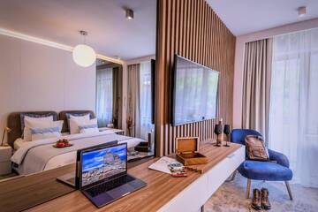 Фото номера Новый семейный люкс с видом на горы Отель Hotel Sinaia г. Синая 14