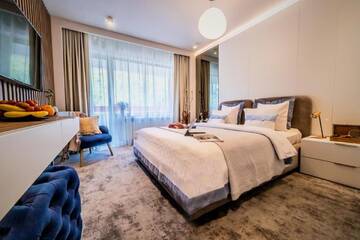 Фото номера Новый двухместный номер с 1 кроватью, без балкона Отель Hotel Sinaia г. Синая 11