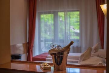 Фото номера Двухместный номер с 1 кроватью или 2 отдельными кроватями Отель Hotel Marami г. Синая 72