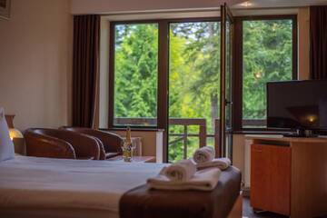 Фото номера Двухместный номер с 1 кроватью или 2 отдельными кроватями Отель Hotel Marami г. Синая 7